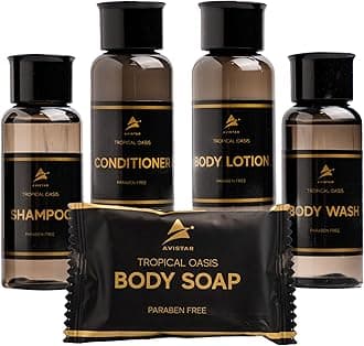 200 Piece Hotel Soap & Bulk Toiletries - Hotel Essentials for Guests - Hotel Shampoo & Conditioner Supplies for Guests, Hotel Toiletries Bulk Set, Hotel Soaps & Toiletries Bulk, Hotel Amenities Bulk