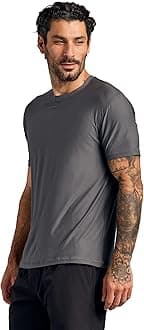 True Classic Men's Active Crew Neck Short Sleeve T-Shirt, 1-Pack