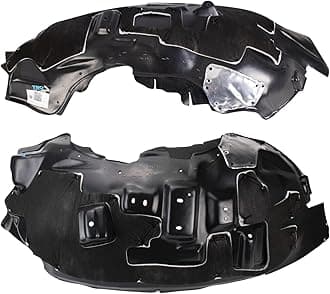 TRQ Inner Fender Liner Set Compatible with 2018-2020 Ford F-150 FO1248207 FO1249207