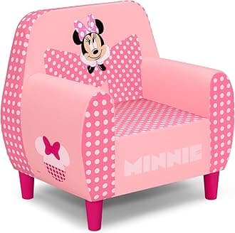 Delta ChildrenDisney Minnie Mouse Foam Chair for Kids, Pink
