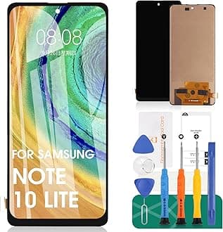 Screen Replacement for Samsung Galaxy Note 10 Lite LCD Screen for SM-N770F SM-N770F/DS LCD Display SM-N770F/DSM Touch Digitizer Assembly Repair Parts(Incell)