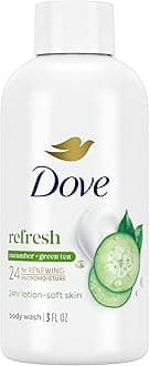 Dove Go Fresh Cool Moisture Body Wash Cucumber & Green Tea Scent 3.0 Oz.