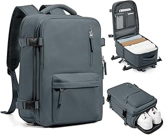 SZLX Cabin Bags 40x20x25 Underseat for Ryanair, Easyjet Cabin Bag 45x36x20 Carry On Travel Backpack Cabin Size Rucksack Hand Luggage Bag Backpack Casual Daypack School Bag Fit 14 Inch Laptop