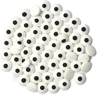 Mystic Sprinkles Halloween Candy Shape Sprinkles (Medium Eyeballs, 1 Pound Bag)