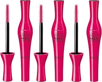 3 x Bourjois Paris Volume Glamour Max Definition Mascara Max Black 10ml