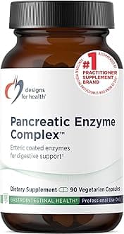Designs for Health Pancreatic Enzymes Complex - Digestive Enzymes + Bromelain Supplement - Support Digestion + Gut Health - Delayed Release Capsule with Pancreatic Enzyme, Ox Bile (90 Capsules)