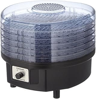 Cuisinart DHR-20P1 Food Dehydrator, 13.38 x 15.63 x 12 inches, 620 watts, Black