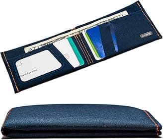 MICRO Minimalist Front Pocket Vegan Slim Wallets for Men (RFID Blocking)