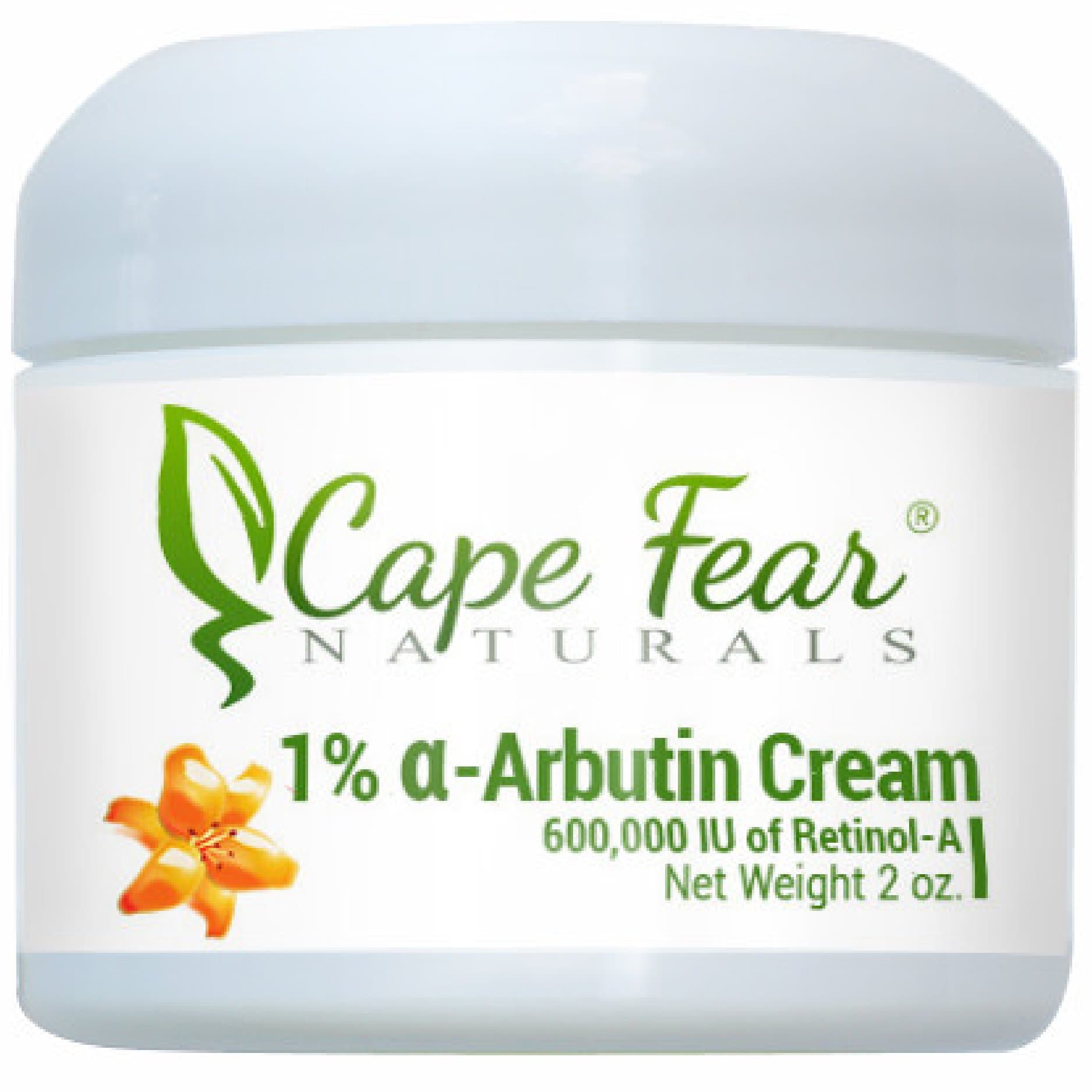 1% Alpha Arbutin Cream, 2oz jar