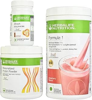 Formula 1(Strawberry) with Personalized Protein Powder(200gm)+ Afresh(Cinnamon)