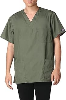 Cherokee Men & Women Scrubs Top Workwear Originals V-Neck 4876