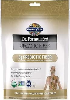 Garden of Life Dr. Formulated Organic Fiber, Unflavored - 192g