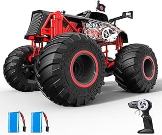EYLM Remote Control Car for Kids 2.4Ghz 1:14 Remote Control Monster Truck 50+ mins 15 km/hGift for Kids (Bone 99)