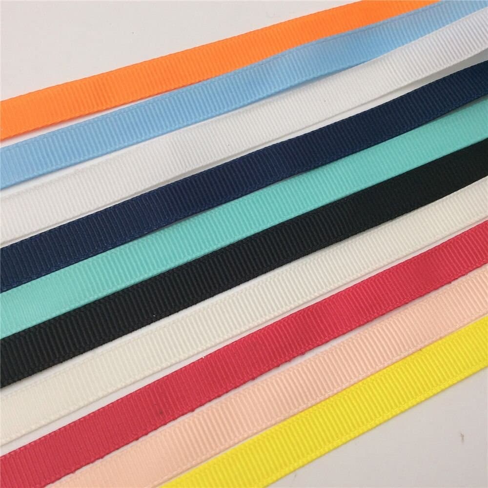 flyusy 40yd (3x20x2yd) 3/8" Solid Grosgrain Ribbon Value Pack …
