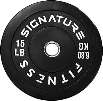 Fitvids 2-Inch Olympic Rubber Weight Plates Sets, Bumper Plates Set with Barbell for Strength Training, 180-390 Lbs Multiple Options