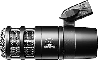 Audio-Technica 2040 Hypercardioid Dynamic Podcast Microphone Black