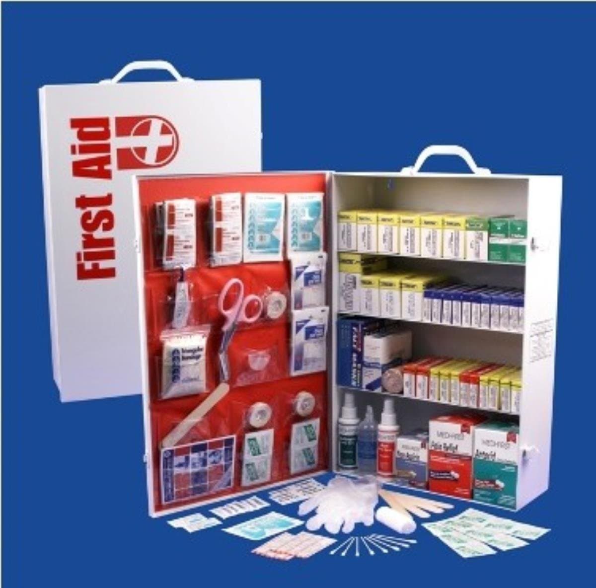 4-Shelf First Aid Cabinet