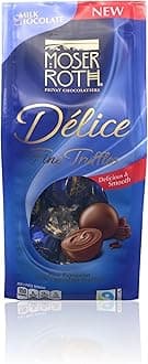 Délice Fine Chocolate Truffles (Pack of 1, Milk Chocolate)