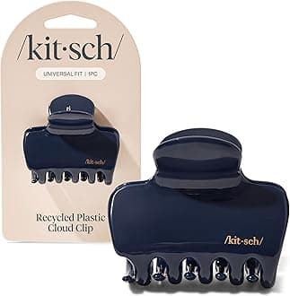 Medium Hair Clips for Women – Strong Hold Claw Clips for Thick or Thin Hair – Recycled Plastic, Non-Slip, Durable | Ideal Gifts for Women – Blue Orchid – 1pc