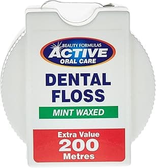 Beauty Formulas ACTIVE MINT WAXED 200M DENTAL FLOSS