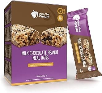 7x Chocolate Peanut Diet Meal Replacement Bar - Shake That Weight