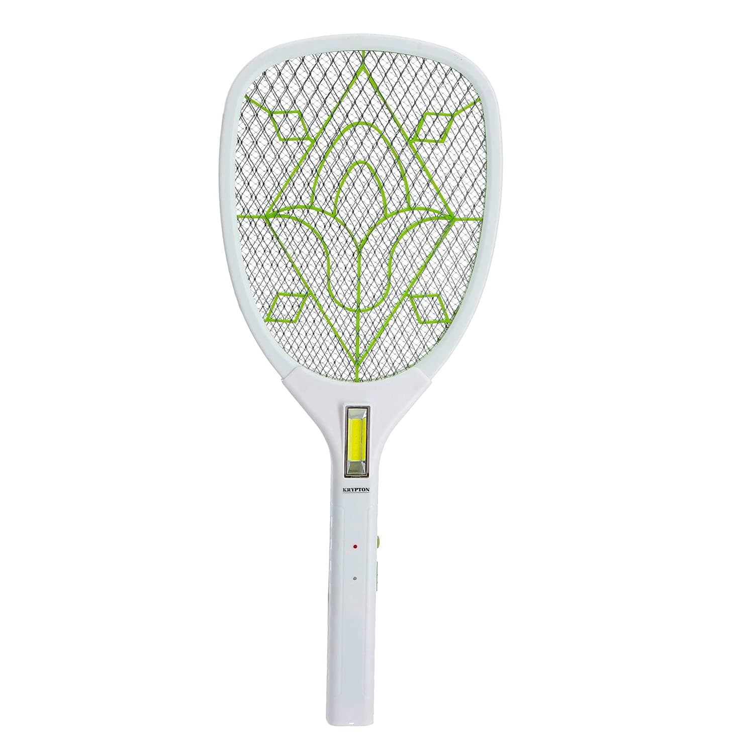 Electric Fly Swatter Bug Zapper Racket | USB Rechargeable Mosquito Bat | 10 Hours Battery Life | Insect Killer for Flies, Wasps, Moths, Gnats | Portable Handheld Pest Control Racket