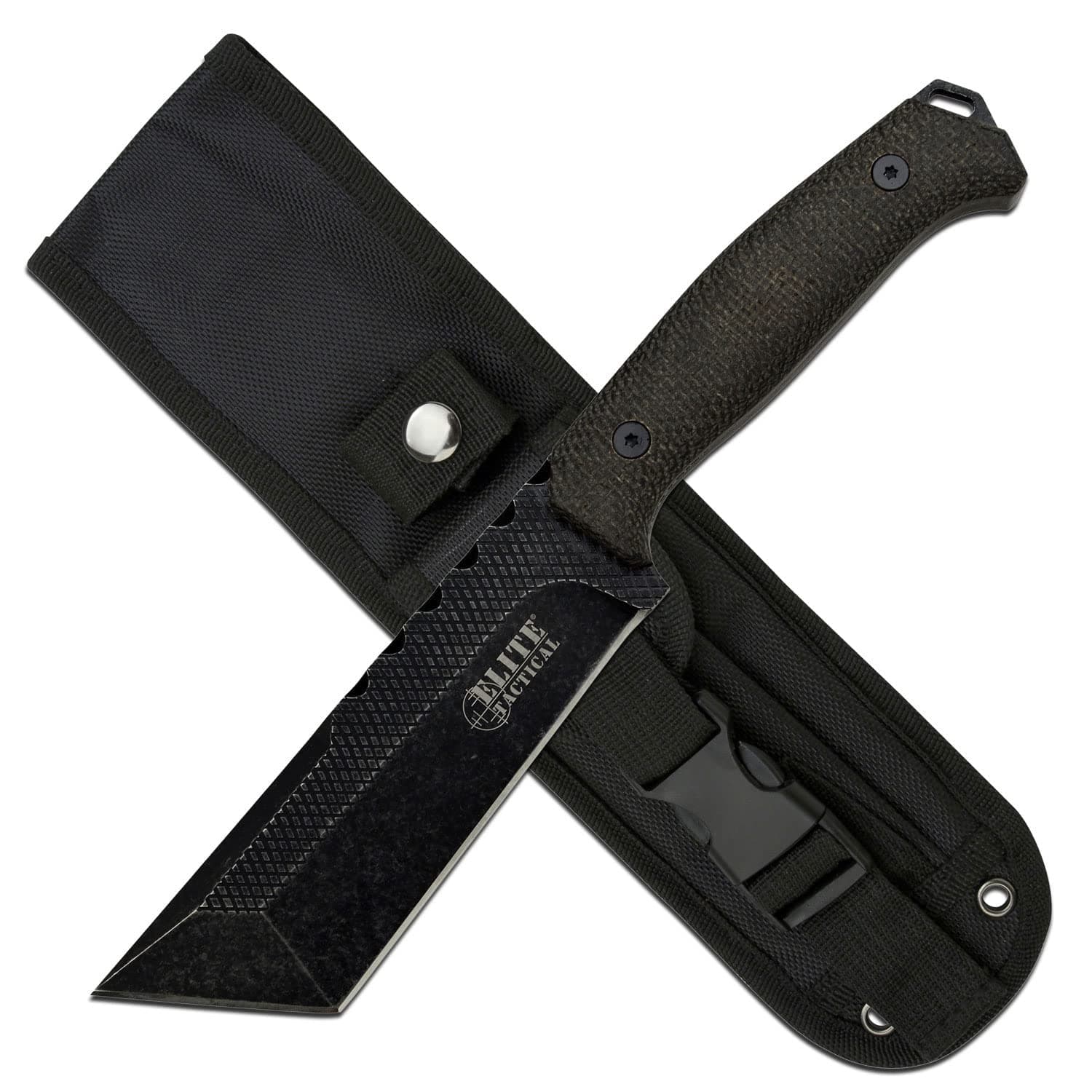 Elite Tactical Fixed Blade Knife - ET-FIX001T-DSW
