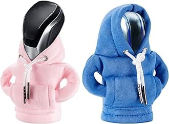Gear Shift Hoodie Cover, Universal Car Shift Knob Hoodie, Mini Hoodie for Car Shifter, Automotive Interior Cute Gadgets Car Accessories and Decorations