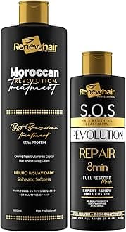 Keratin Revolution Formaldehyde-Free Smoothing and Straightening Kit for Silky Smooth & Frizz-Free Hair - 1000ml with 500ml Finalized Mask