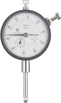 Mitutoyo 2416S Dial Indicator, Lug Back Plate, AGD/ANSI