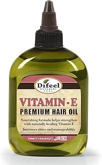 Difeel Premium Natural Hair Oil - Vitamin E Oil 7.1 ounce
