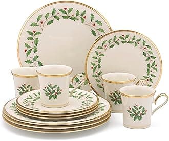 Lenox Holiday Place Setting, 11.6 LB Off-White 6122048