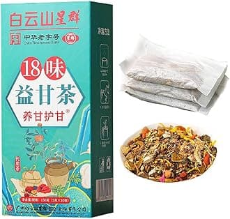 18 Flavors Liver Care Tea,Tea Extracted From 18 Kinds of Herbs Nourish The Liver and Protect The Liver Daily Liver Nourishing Tea. (1 Box)