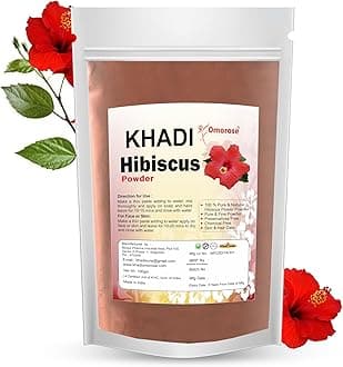 Hibiscus Flower Powder, Natural Pure Hibiscus Rosa-Sinensis Hair & Skin Care, Gudhal Ka Phool Powder For Dull Hair & Conditioning (100 Gms)