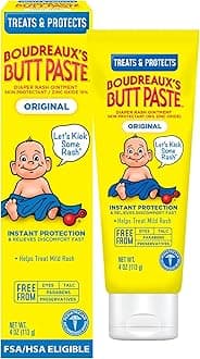 Diaper Rash Ointment | Original | 4 Ounce (Pack of 1) | Paraben & Preservative Free