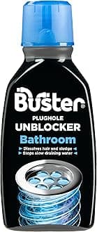 Buster Bathroom Plughole Unblocker 300 Ml (pack Of 6)