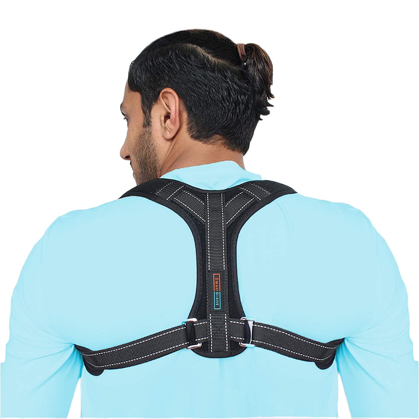 Posture Corrector Brace for Men & Women - Adjustable Upper Back Brace for Clavicle Support - Helps with Spine Alignment - Eliminates Slouching - Universal