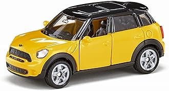 siku 1454, MINI Countryman, Metal,Plastic, Yellow,Black, Opening doors