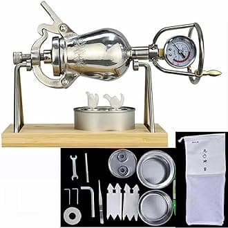 Popcorn Maker, Chinese Popcorn Popper, High Pressure Making Traditional Popcorn Machine for Home Decor(260ML)