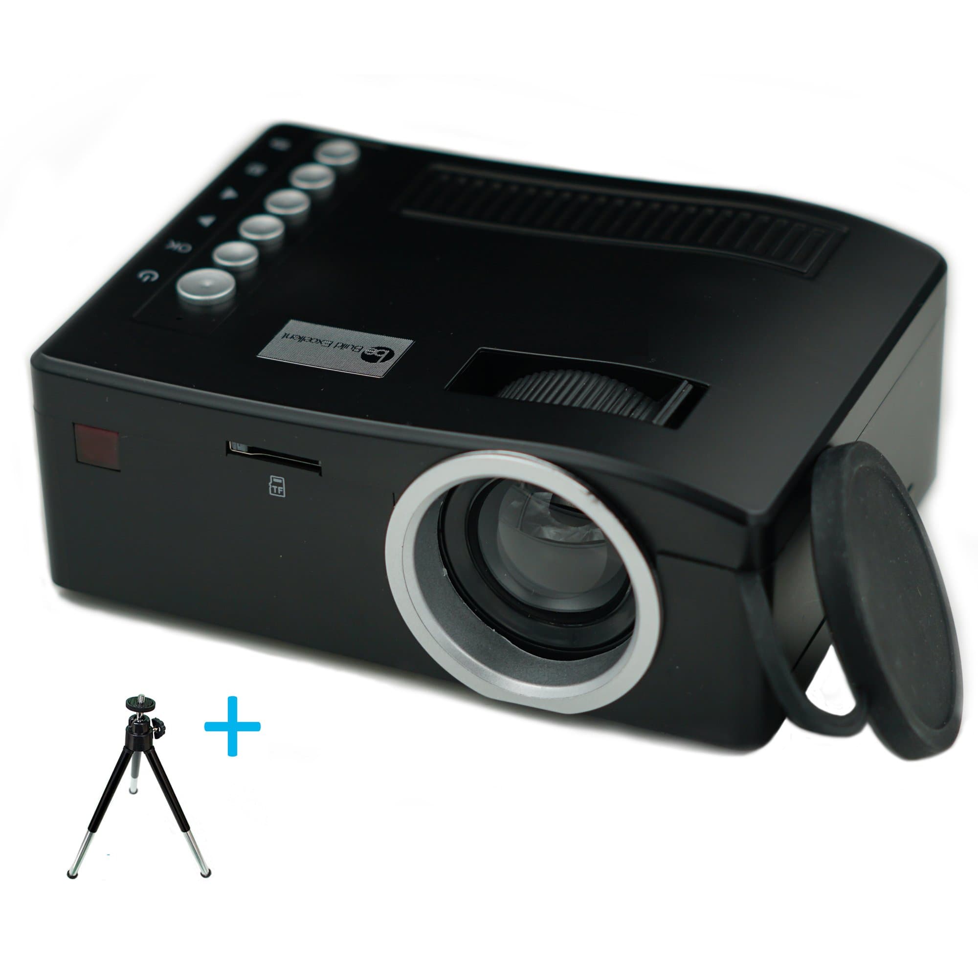 Mini LED Projector Portable Video Projector Pocket Size LCD Projector Home Cinema (UC18)