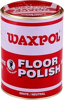 Waxpol Floor Polish (White/Neutral)2 Kg For Sparkling Shines to Floors, Tiles, Stone, Wood and Furniture