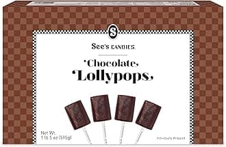 1 Lb. 5 Oz. Chocolate Lollypops