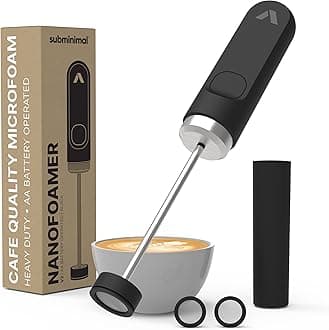 NanoFoamer V2 Portable Coffee Foam Maker - Black