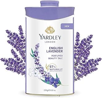 Yardley London - English Lavender Perfumed Talc for Women, 250g