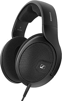 HD 560 S Over-The-Ear Audiophile Headphones - Neutral Frequency Response, E.A.R. Technology for Wide Sound Field, Open-Back Earcups, Detachable Cable, (Black) (HD 560S)