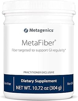 MetaFiber - 6 g Dietary Fiber - Supports GI Regularity & Occasional Constipation Relief* - Fiber Blend Powder - Non-GMO & Gluten-Free - 10.72 oz