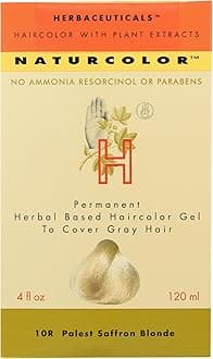 Naturcolor 10R Palest Saffron Blonde Hair Dyes, 4 Ounce