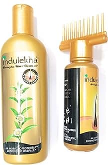 Indulekha Bringha Hair Oil 100 ml And Indulekha Hair Fall Shampoo 200 ml