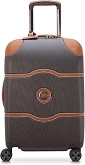 Chatelet Air 2.0 Hardside Luggage with Spinner Wheels, Chocolate Brown, Carry on Plus 20 Inch