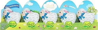 Mini Lambs Milk Chocolate, Hollow Milk Chocolate Easter Candy, 1.7 oz., 5-Pack